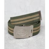 モス/ベージュ | ラインベルト メンズ ベルト ガチャベルト ロングベルト Dickies | 8(eight)