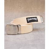 オフホワイト | THRASHER GIベルト メンズ レディース ベルト ガチャベルト   | 8（eight） 