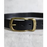 レザーバックルベルト メンズ ベルト 革 皮 35mm シワ加工  | 8（eight）  | 詳細画像5 