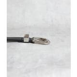 ウエスタンベルト メンズ ベルト レザー 革 皮 ナロー 25ｍｍ  | 8（eight）  | 詳細画像6 