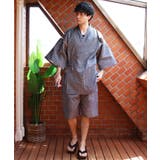 グレーA | 甚平 メンズ じんべい | 8(eight)