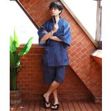 ブルー | 甚平 メンズ じんべい | 8(eight)