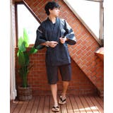 ネイビーB | 甚平 メンズ じんべい | 8(eight)