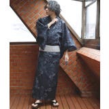 菊紋ネイビー | 浴衣 3点セット 浴衣 | 8（eight） 