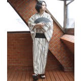 よろけ縞ブラック | 浴衣 3点セット 浴衣 | 8（eight） 