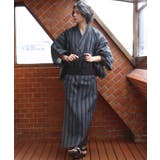 ブラック×グレー | 浴衣 単品 浴衣 | 8(eight)