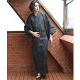 獅子雲花鳥(黒) | 浴衣 単品 浴衣 | 8(eight)