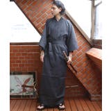 葵家紋入(紺) | 浴衣 メンズ ゆかた しじら浴衣 単品 コットン 夏 花火大会 | 8(eight)