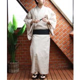 キナリ | しじら浴衣 2点セット メンズ 浴衣 帯セット 花火大会 和柄 | 8（eight） 