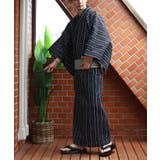 しじら浴衣 2点セット メンズ 浴衣 帯セット 花火大会 和柄 | 8（eight）  | 詳細画像13 