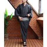 しじら浴衣 2点セット メンズ 浴衣 帯セット 花火大会 和柄 | 8（eight）  | 詳細画像14 