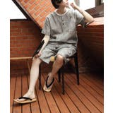 グレー | ヘンリーネック甚平 メンズ じんべい | 8(eight)