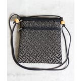 紗綾型 | 印伝調 ファスナーポシェット メンズ 信玄袋 浴衣 花火大会に | 8(eight)