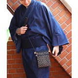 印伝調 ファスナーポシェット メンズ 信玄袋 浴衣 花火大会に | 8(eight) | 詳細画像14