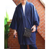 印伝調 ファスナーポシェット メンズ 信玄袋 浴衣 花火大会に | 8(eight) | 詳細画像7