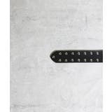 スタッズベルト メンズ ベルト レザー 革 スタッズ ２連 二連  | 8（eight）  | 詳細画像8 