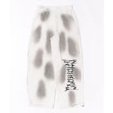 ホワイト | スプレー加工 スウェットパンツ メンズ セットアップ | 8(eight)