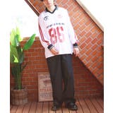 デザインゲームTシャツ メンズ ロンT サッカーユニフォーム  | 8（eight）  | 詳細画像8 