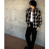 オンブレチェックシャツ メンズ シャツ 長袖 アメカジ ストリート  | 8（eight）  | 詳細画像10 