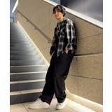 オンブレチェックシャツ メンズ シャツ 長袖 アメカジ ストリート  | 8（eight）  | 詳細画像3 