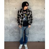 オンブレチェックシャツ メンズ シャツ 長袖 アメカジ ストリート  | 8（eight）  | 詳細画像6 