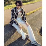 オンブレチェックシャツ メンズ シャツ 長袖 アメカジ ストリート  | 8（eight）  | 詳細画像8 