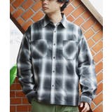 オンブレチェックシャツ メンズ シャツ 長袖 アメカジ ストリート  | 8（eight）  | 詳細画像14 