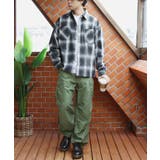 オンブレチェックシャツ メンズ シャツ 長袖 アメカジ ストリート  | 8（eight）  | 詳細画像20 