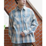 オンブレチェックシャツ メンズ シャツ 長袖 アメカジ ストリート  | 8（eight）  | 詳細画像35 