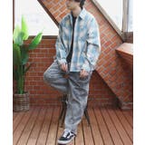 オンブレチェックシャツ メンズ シャツ 長袖 アメカジ ストリート  | 8（eight）  | 詳細画像37 