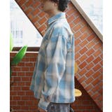 オンブレチェックシャツ メンズ シャツ 長袖 アメカジ ストリート  | 8（eight）  | 詳細画像43 