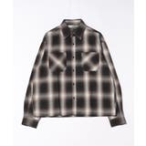オンブレチェックシャツ メンズ シャツ 長袖 アメカジ ストリート  | 8（eight）  | 詳細画像60 