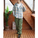 フードシャツ メンズ 長袖シャツ チェック柄 オーバーサイズ | 8（eight）  | 詳細画像27 