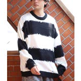 ボーダーニットセーター メンズ ニットセーター クルーネック | 8（eight）  | 詳細画像5 