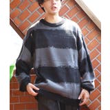 ボーダーニットセーター メンズ ニットセーター クルーネック | 8（eight）  | 詳細画像15 