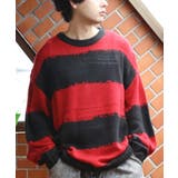 ボーダーニットセーター メンズ ニットセーター クルーネック | 8（eight）  | 詳細画像29 