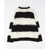 ボーダーニットセーター メンズ ニットセーター クルーネック | 8（eight）  | 詳細画像51 