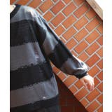 ボーダーニットセーター メンズ ニットセーター クルーネック | 8（eight）  | 詳細画像44 