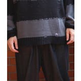 ボーダーニットセーター メンズ ニットセーター クルーネック | 8（eight）  | 詳細画像46 