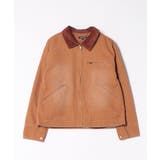 キャメル | ダックジャケット メンズ ブルゾン デニム 衿コーデュロイ  | 8（eight） 