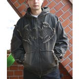 トライバルフリンジデニムZIPパーカー メンズ ブルゾン アウター  | 8（eight）  | 詳細画像1 