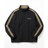 ブラック | ウェーブ切替 ナイロンブルゾン メンズ ブルゾン ドローコード | 8（eight） 