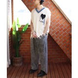 ニットベスト メンズ ベスト ニット 裾ダメージ ハート ロゴ | 8（eight）  | 詳細画像8 