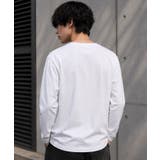 ヘンリーネックTシャツ メンズ Tシャツ ライトストーン ロンT | 8(eight) | 詳細画像6