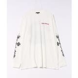 クロス×スカルプリント ワッフルロンT メンズ ロングTシャツ 十字架 | 8(eight) | 詳細画像17