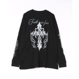 クロス×スカルプリント ワッフルロンT メンズ ロングTシャツ 十字架 | 8(eight) | 詳細画像20