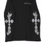 クロス×スカルプリント ワッフルロンT メンズ ロングTシャツ 十字架 | 8(eight) | 詳細画像21
