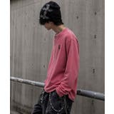 クロス刺繍 ワッフルヘンリーネックロンT メンズ Tシャツ ロング | 8(eight) | 詳細画像4