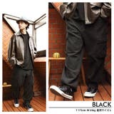 ツイルカーゴパンツ メンズ ワイドパンツ | 8（eight）  | 詳細画像4 