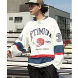 ホワイト | ホッケーシャツ メンズ 長袖シャツ | 8(eight)